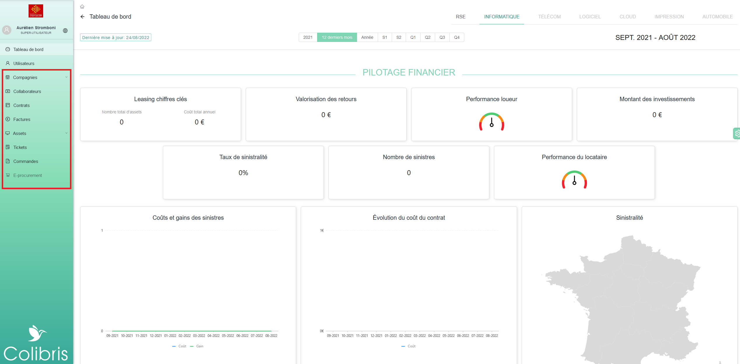Navigation des données